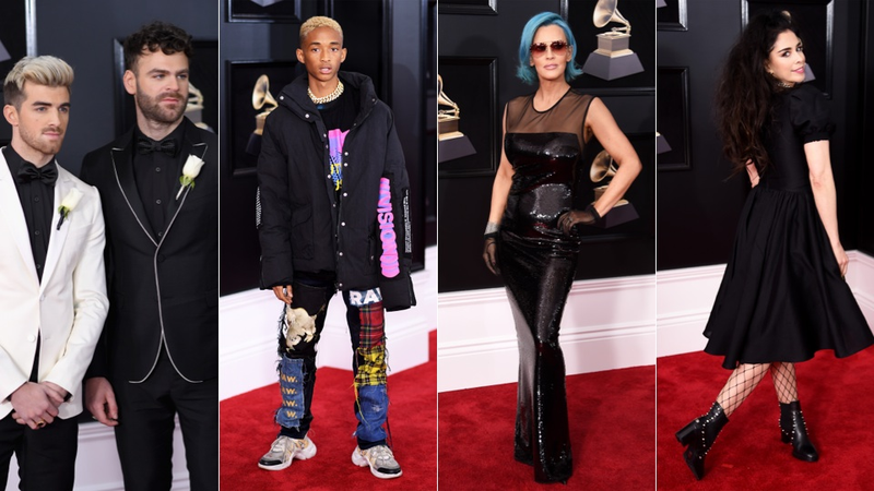 Illustration for article titled Wear a White Rose If We Should Send Help: Every Look on the Grammys Red Carpet